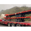 Heavy Duty Flat Bed Semi Truck Flatbed Trailer