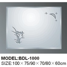 5mm Thickness Bathroom Silver Glass Mirror (BDL-1000)