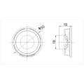 50mm 4 Ohm 3W Multimedia-Elektrozug-Lautsprecher