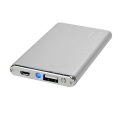 Cargador de batería externo Slim Power Bank 3000mAh