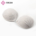 White Lace Padded Strapless Push Up Bra