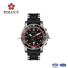 Relógio de Silicone estilo empresarial para homens OEM Watch