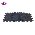 Interlocking gym rubber flooring tiles