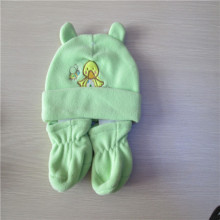 Baby Fleece-Mütze und Handschuhe set
