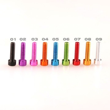 M3*8 Aluminum Colorful Socket Head Screw