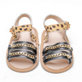 Fashion Leopard Leather Boys Baby Sandals