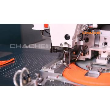 Full automatic cap-visor sewing machine