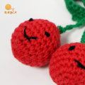 Crochet Cherry Key Chain Key Chain With Tassel