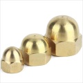 Brass Cap Hex Nuts Dome Head Acorn Nut