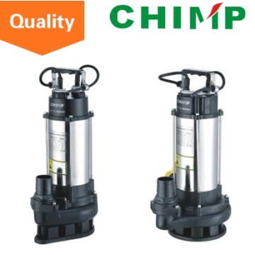 1.5HP Stainless Steel Cutting Impeller Sewage Submersible Electric Pump