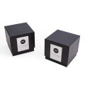 Black Cardboard Gift Box for Perfume, Candle Jar