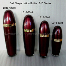 30ml 50ml 80ml 120ml Red Ball Shape Freshener Bottle