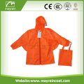 Ladies Fashion Long Rain Outdoor Jacket