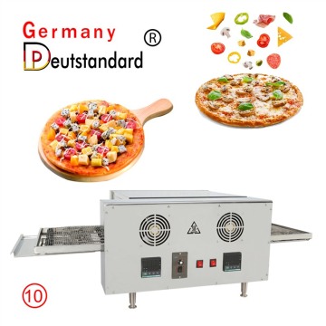 Converyor elektrische Pizzaofen-Maschine