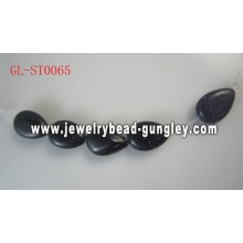 Teardrop shape Genuine Gemstone beads