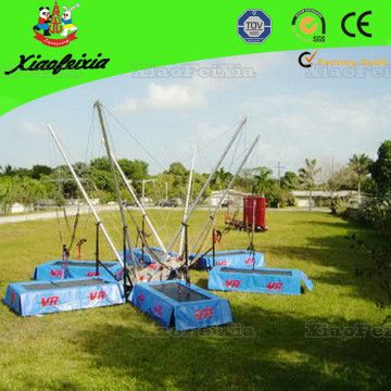 Four Person Square Bungee Trampoline