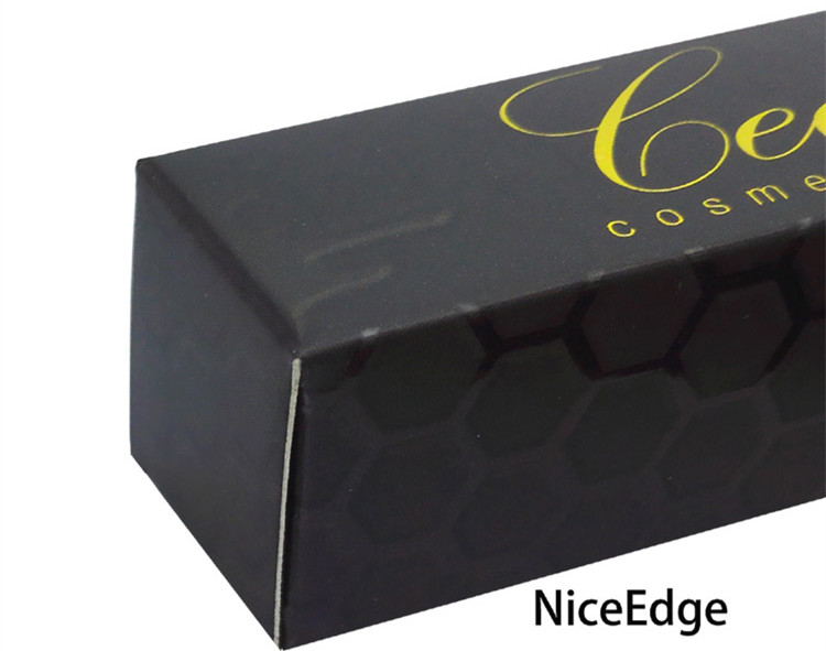 Elegant Offset Printing With Gold Foil Cosmetic Box