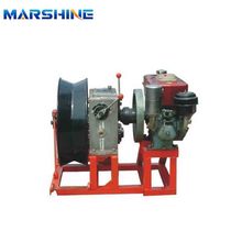Diesel Engine Powered Cable Pulling Winch Machine