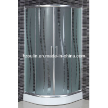 Salle de douche en verre acide (AS-902)