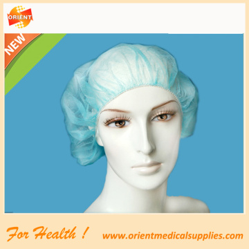 Disposable Nonwoven Hair net Bouffant cap