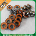 608 8x22x7mm black ring steel bearing