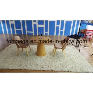 Mesa redonda de madera maciza y silla para bistro (FOH-WRS3)