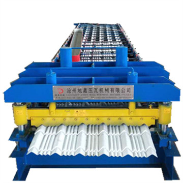 Hot sale 840 glazed steel machine