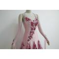 Pink ballroom dresses  plus size for girls