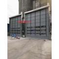 PVC high speed stacking doors