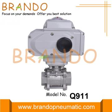 1'' Stainless Steel Ball Valve With Electric Actuator