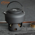 1.4L Anodised aluminum Outdoor BBQ kettle tea pot