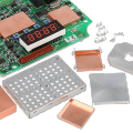 The EMI pcb shielding zones