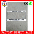 Custom Logo Printed Aluminum Metal License Plate Frame