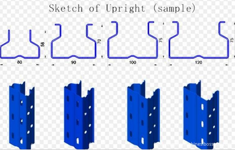 storage rack machine upright rack roll forming machine 2