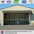 European Style Light Prefab Structural Aircraft Hangar