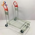 4 wheels Warehouse logistics metal furniture trolley