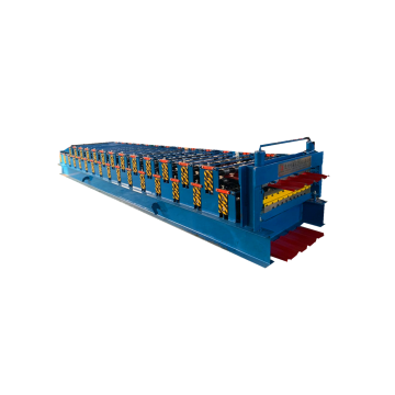 Color Trapezoidal Shape Steel Roll Forming Making Machine