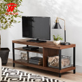 Pine TV stand with showcase up to 42'