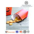 Halloween paper gift box with pumpkin logo