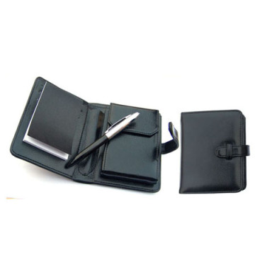 Perfect design men wallet with notebook and phone bag