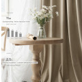 Wool fleece thick blackout curtains