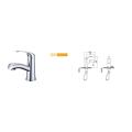 Bathroom Fitting Chrome Basin Tap Set