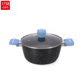Forged Aluminium Marble nonstick Induction Cookware