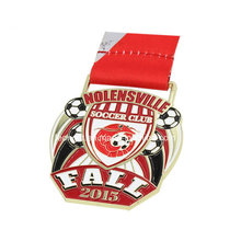 Customized Wholesale Good Price Soccer Medal Advertisement