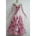 Pink ballroom dresses  plus size for girls