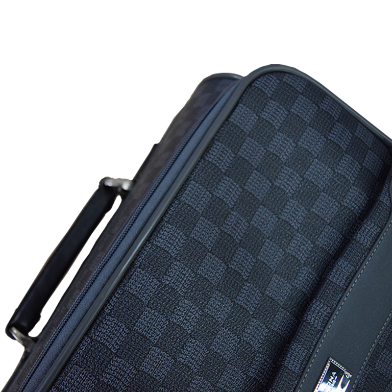 Side zipper trolley case