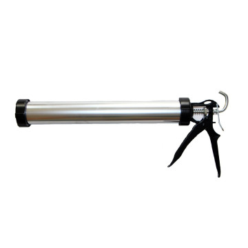 Pistola de calafateo de 15 &#39;&#39; con barril de aluminio para 600ml de capacidad