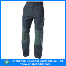 Custom Men Cargo Heavy Duty Green Work Trousers