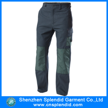 Custom Men Cargo Heavy Duty Green Work Trousers