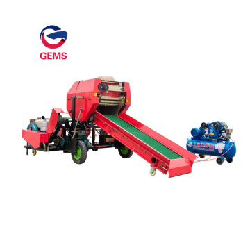 Wheat Straw Packing Hay Baler Wrapper Rolling Machine